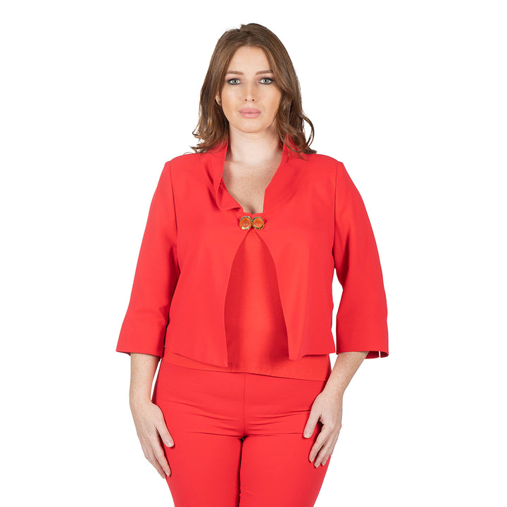 Oltre Tempo Giacchino corto in cadì unito con gancio Prezzo di fabbrica