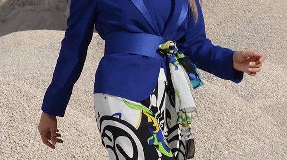 Oltre Tempo Cintura rivestita con occhielli