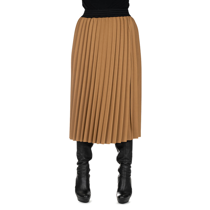Oltre Tempo Gonna plissettata con elastico in vita Pezzi Unici
