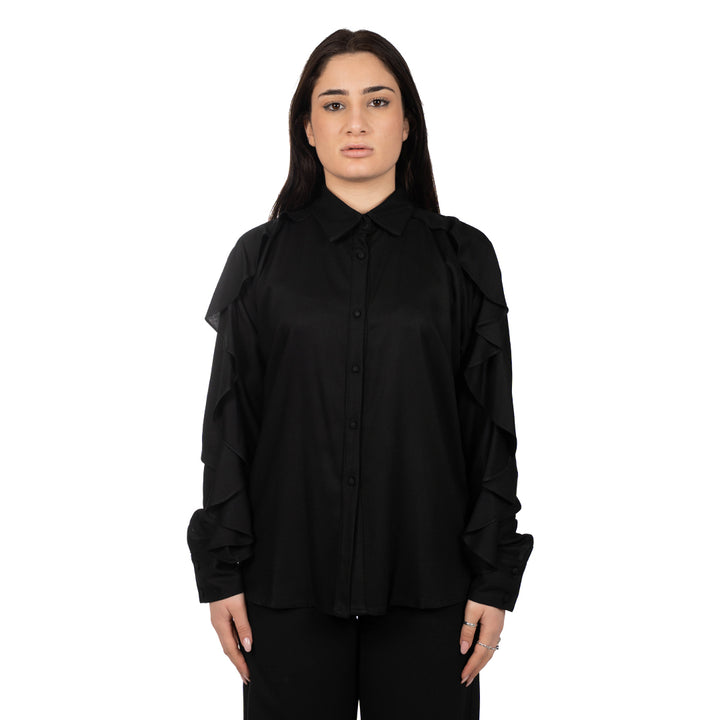 Oltre Tempo Camicia vajella con rouge sulle spalle Qualità Garantita