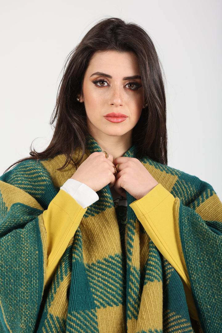 Oltre Tempo Poncho in lana Online Outlet