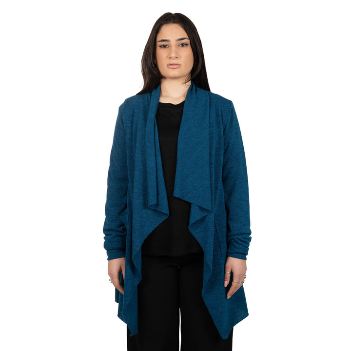 Oltre Tempo Spolverino in viscosa in maglia mano lana Super Saving Price