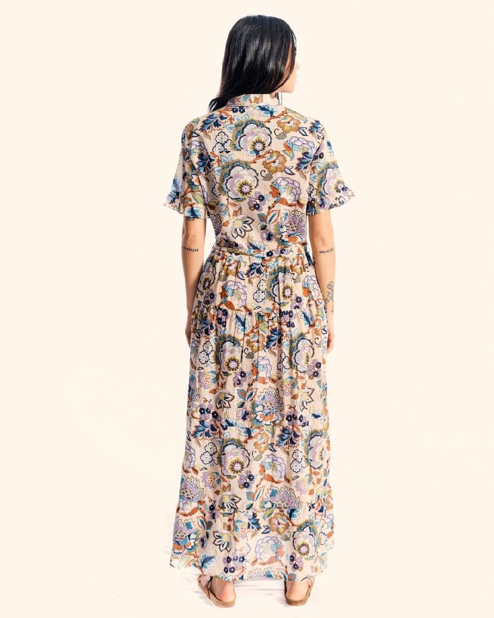 Ordi.to Accessori ABITO MIA - STAMPA CAMELIA SABBIA Saldi