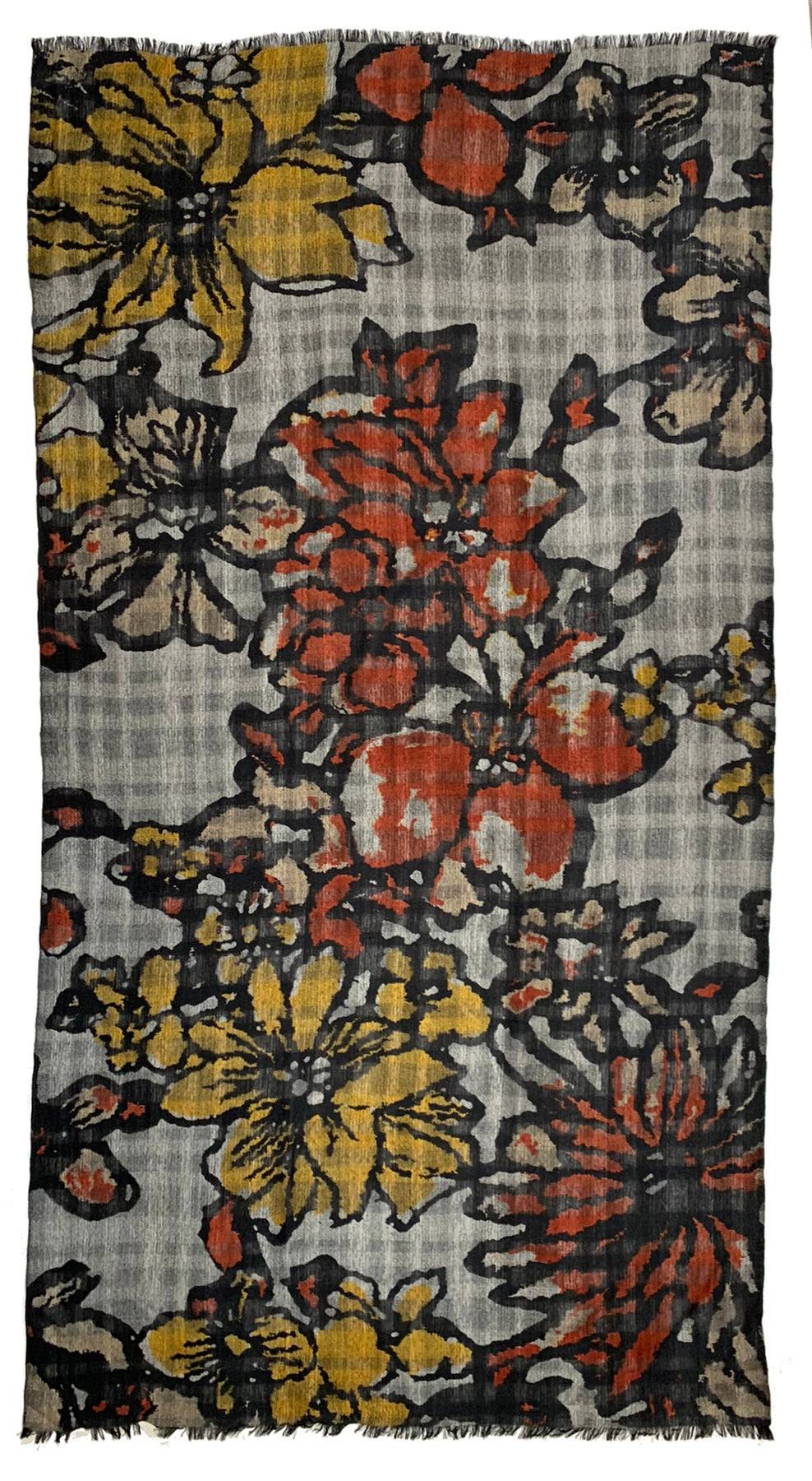 Ordi.to Accessori WARHOL BORDEAUX - Sciarpa in lana 2025