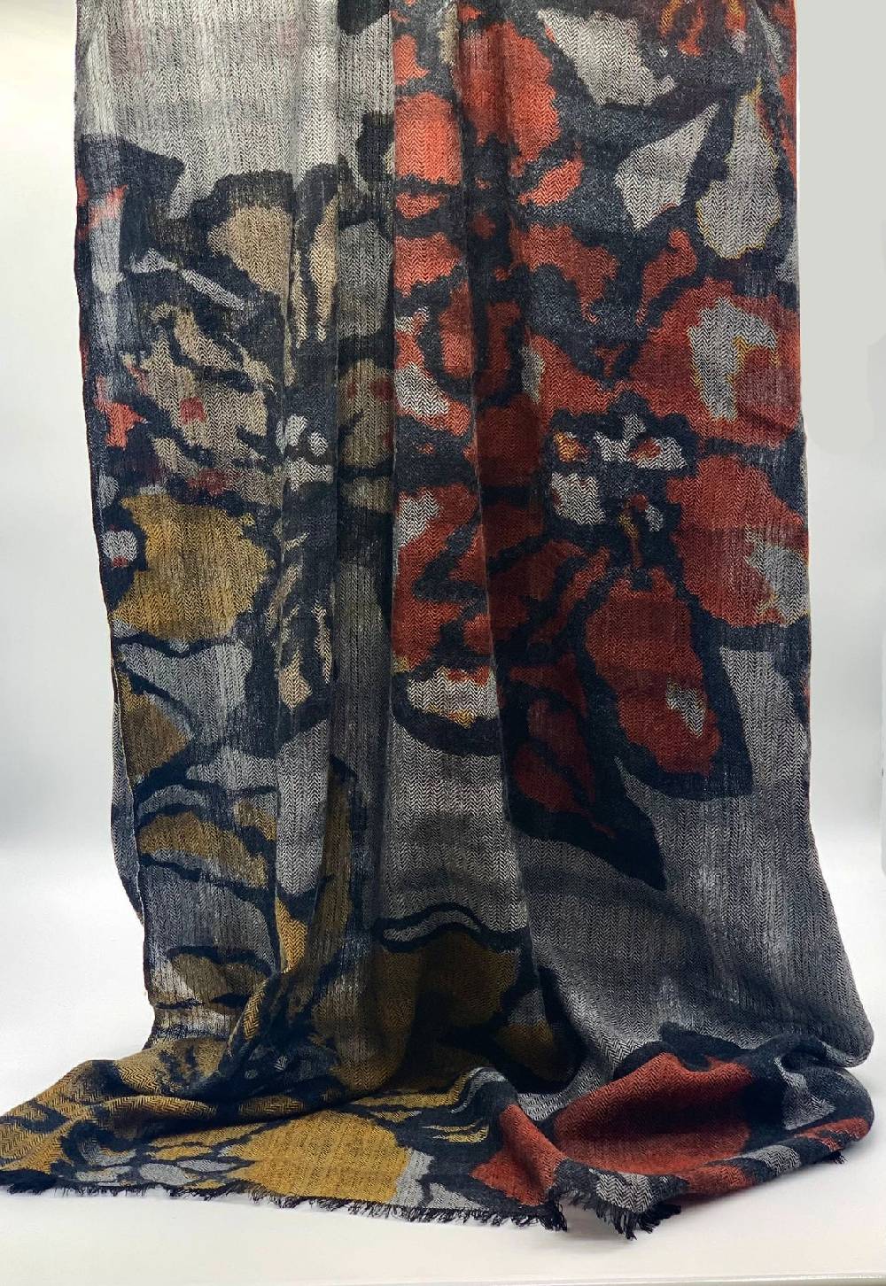 Ordi.to Accessori WARHOL BORDEAUX - Sciarpa in lana 2025