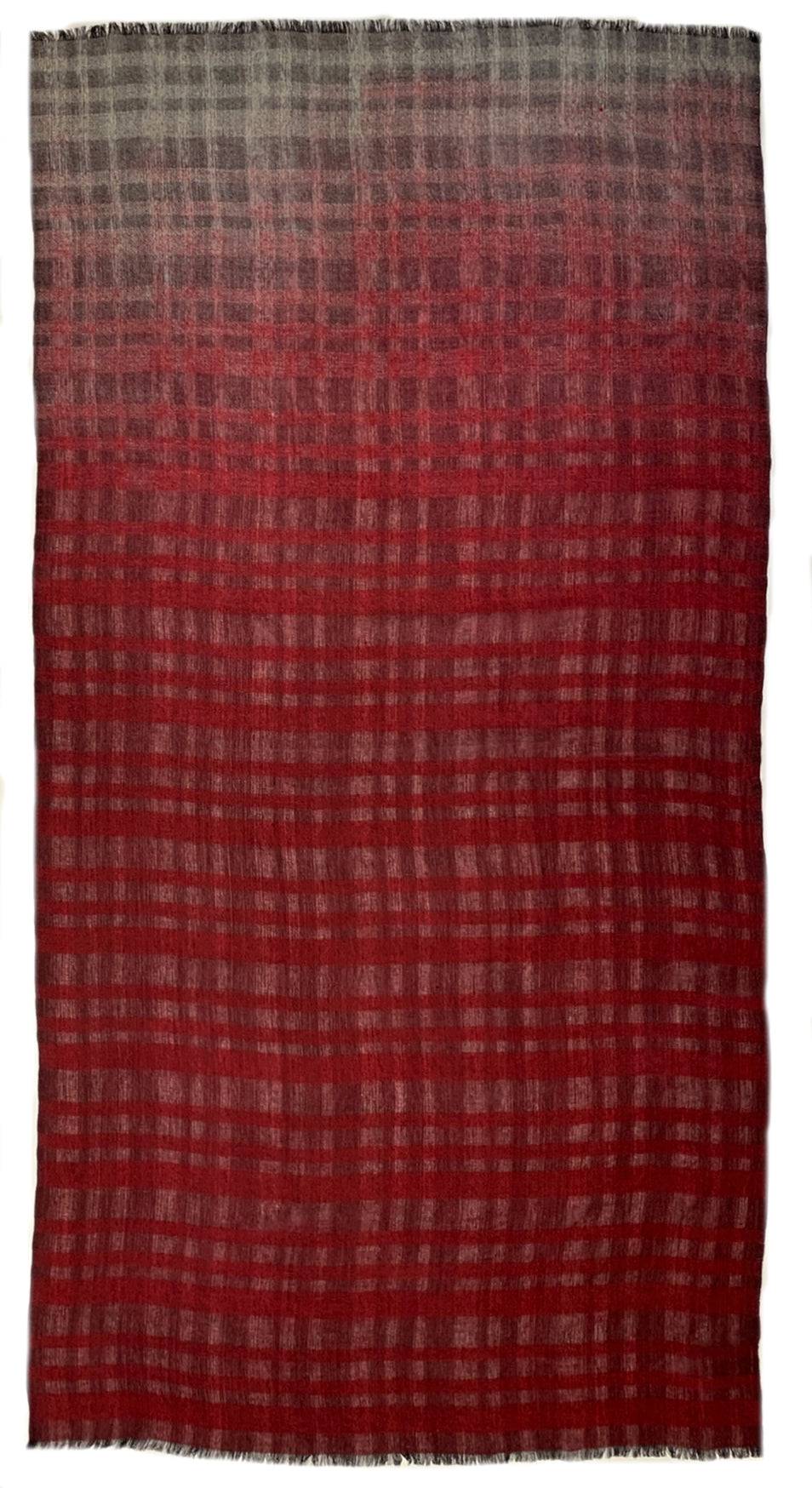 Ordi.to Accessori PICASSO ROSSO - Sciarpa in lana Qualità