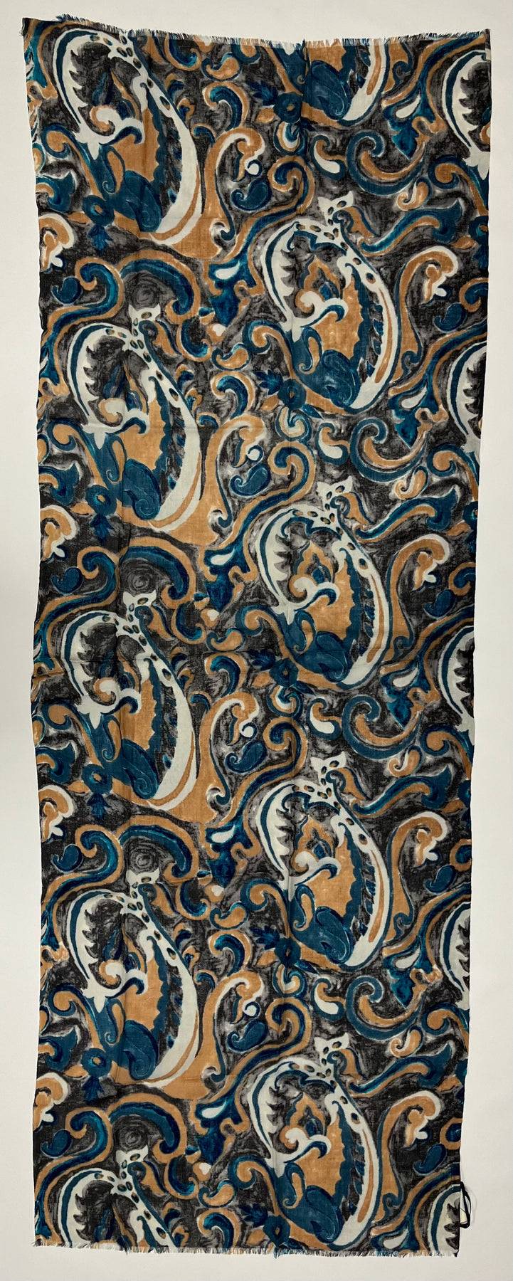 Ordi.to Accessori MODIGLIANI AZZURRO - Sciarpa Unisex in lana Negozi Online