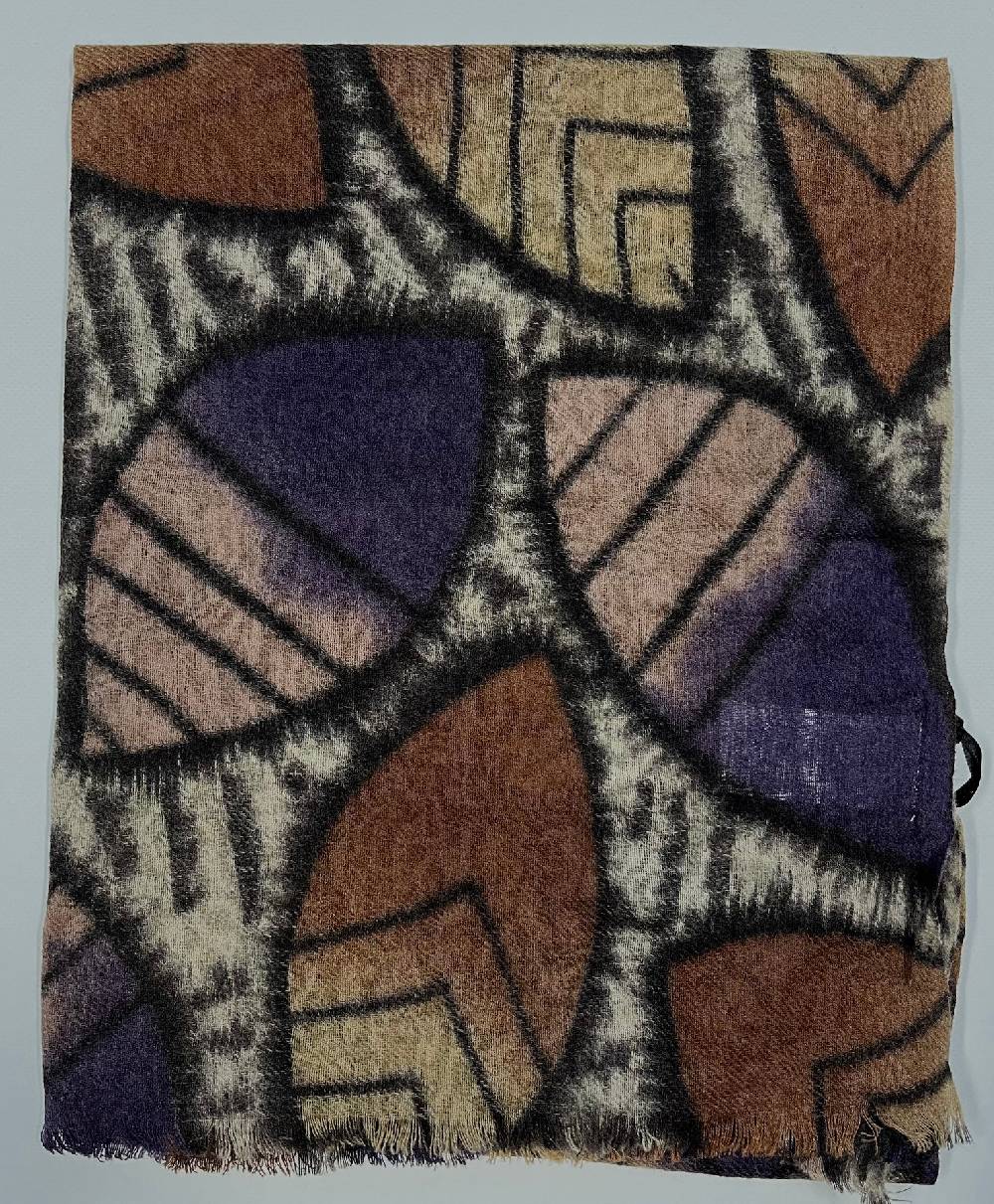 Ordi.to Accessori HARING BLU - Sciarpa in lana Sottocosto