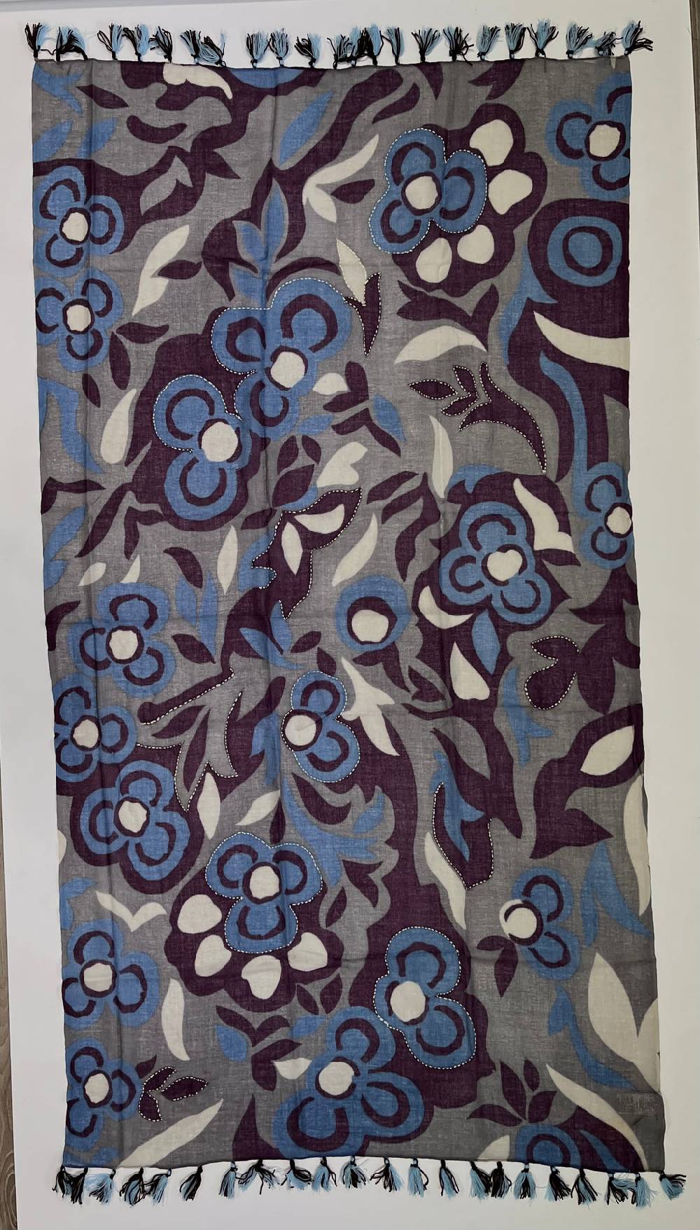 Ordi.to Accessori DEGAS GRIGIA- Sciarpa in lana Offerta