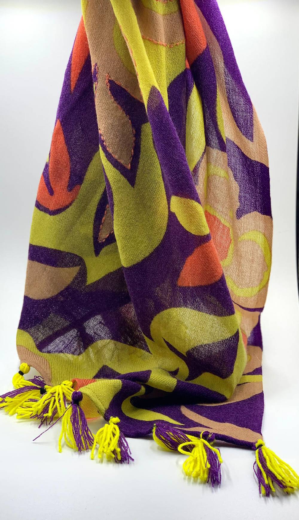 Ordi.to Accessori DEGAS VIOLA- Sciarpa in lana Economico