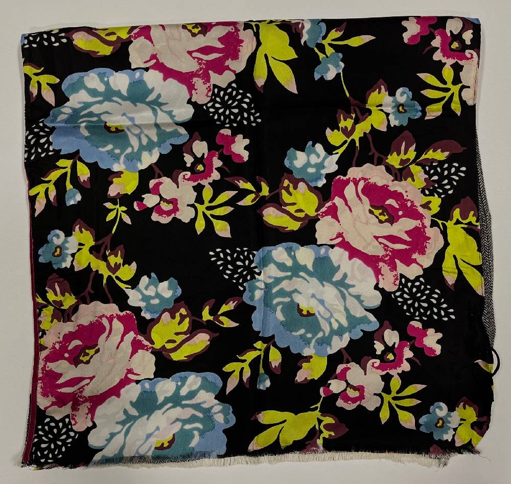 Ordi.to Accessori CANOVA FUCHSIA - Sciarpa in Seta e Lana Offerte