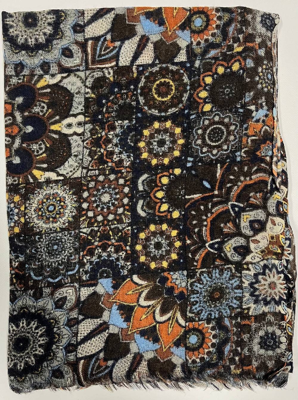 Ordi.to Accessori BOCCIONI MARRONE - Sciarpa Unisex in lana Vendita Economica