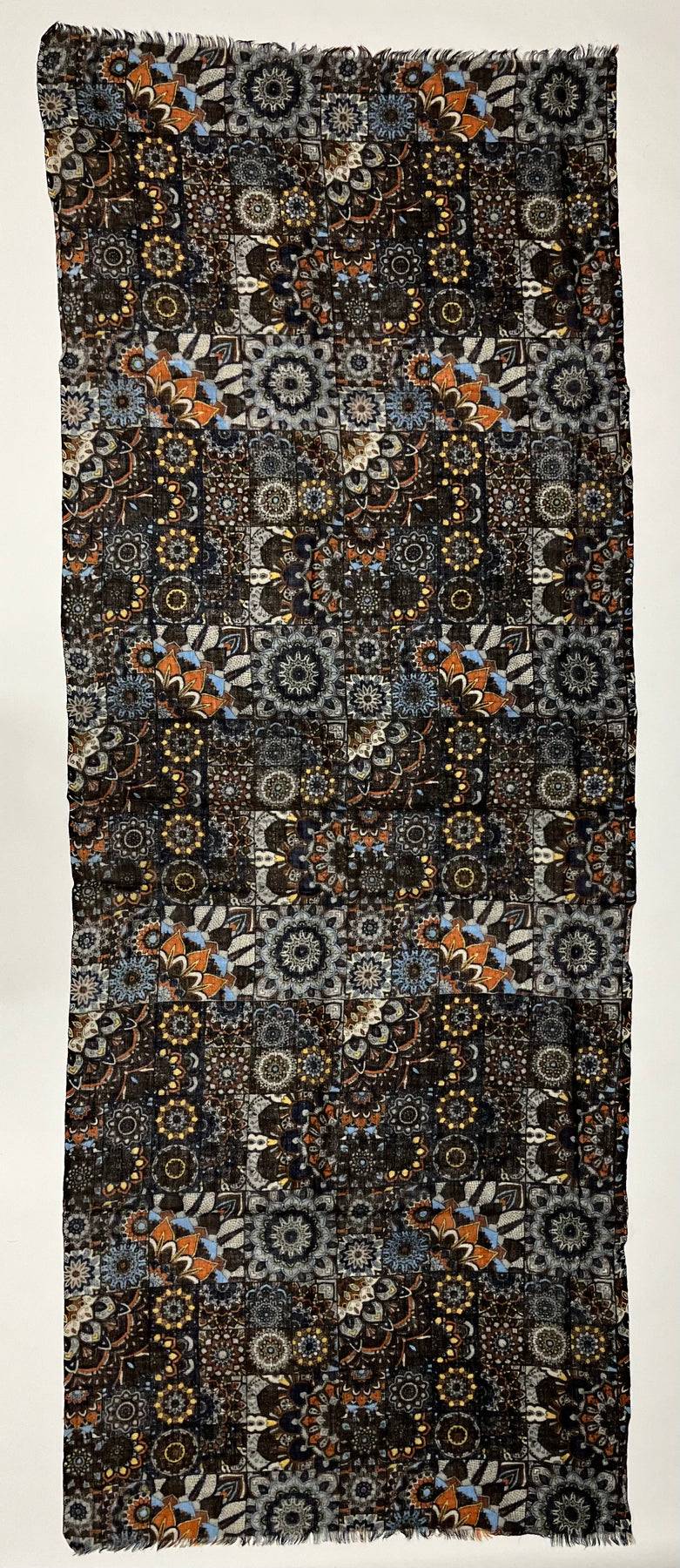 Ordi.to Accessori BOCCIONI MARRONE - Sciarpa Unisex in lana Vendita Economica