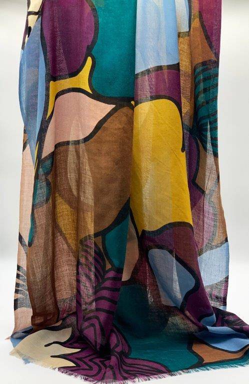 Ordi.to Accessori CHAGALL OTTANIO - Sciarpa in lana Vendite Flash