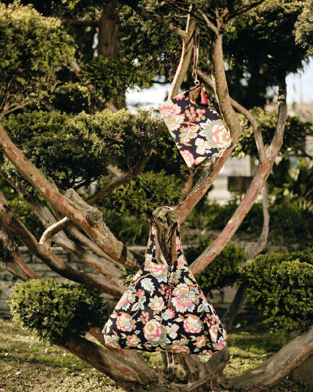 Ordi.to Accessori BORSA ORDI.SEA - STAMPA CAMELIA NERA Pezzi Unici