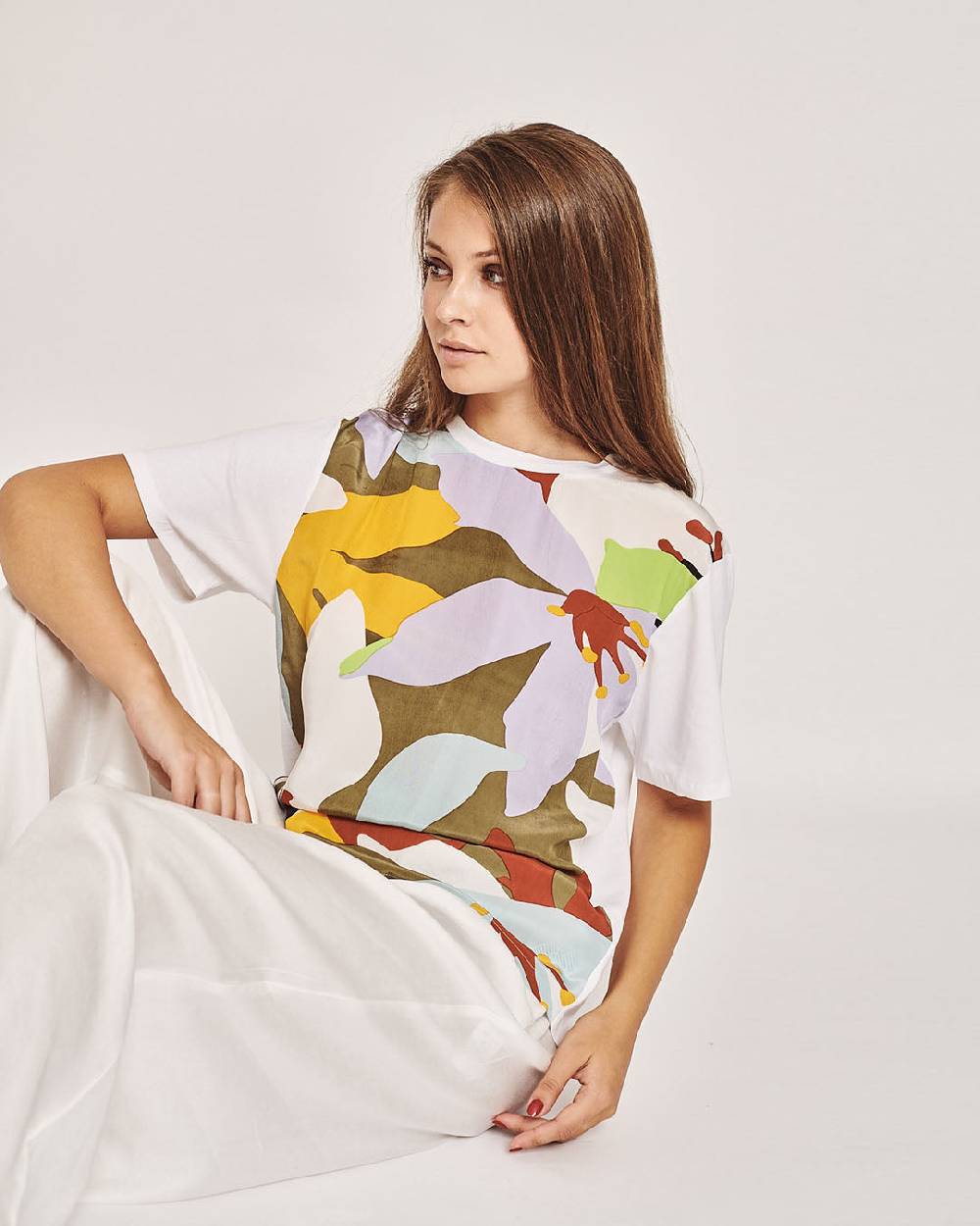 Ordi.to Accessori SUE FIORDALISO -T-SHIRT STAMPATA Economico