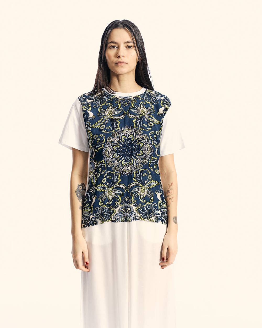 Ordi.to Accessori SUE PAISLEY -T-SHIRT STAMPATA Online