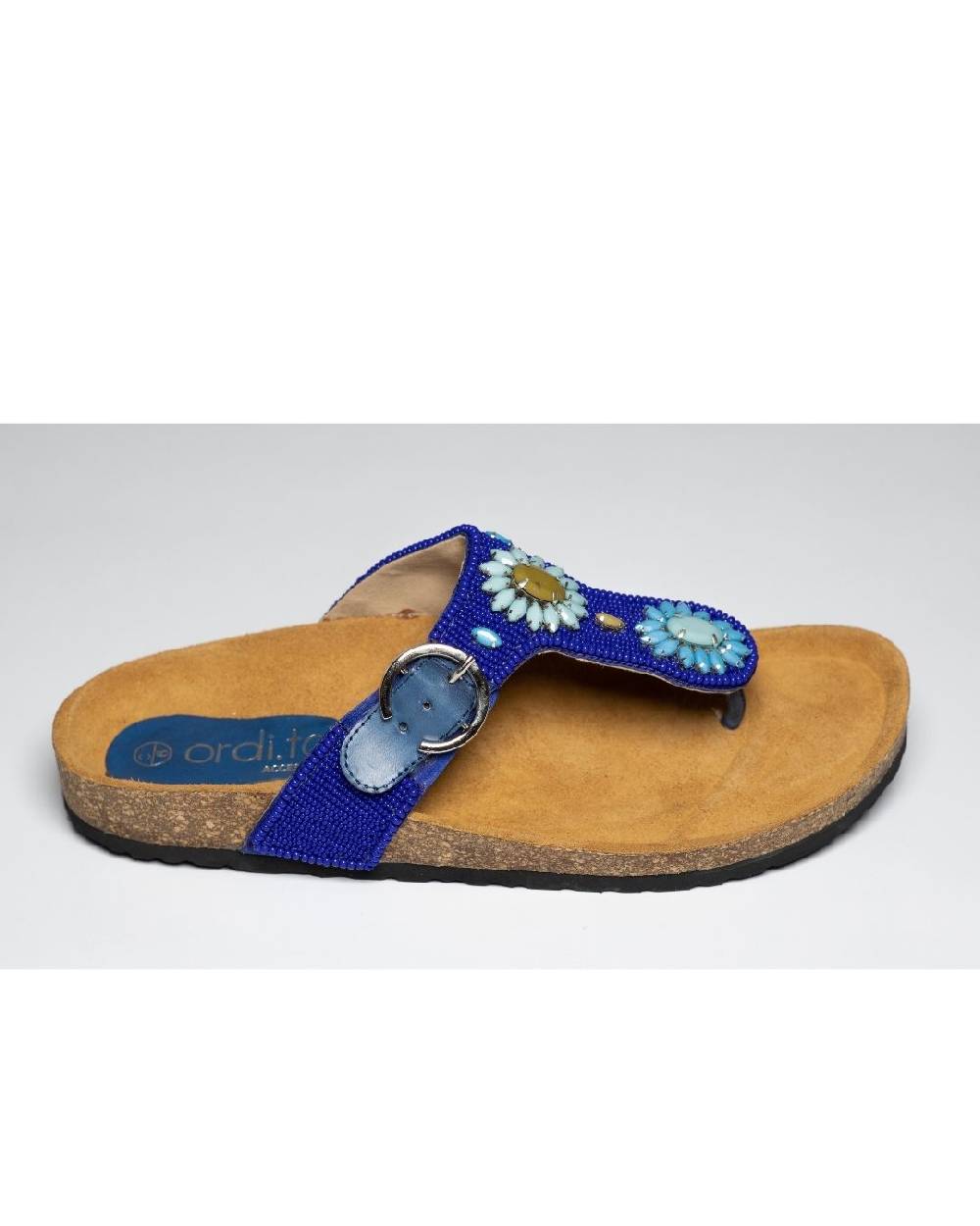 Ordi.to Accessori LANZAROTE - infradito con plantare e ricamo perline Saldi
