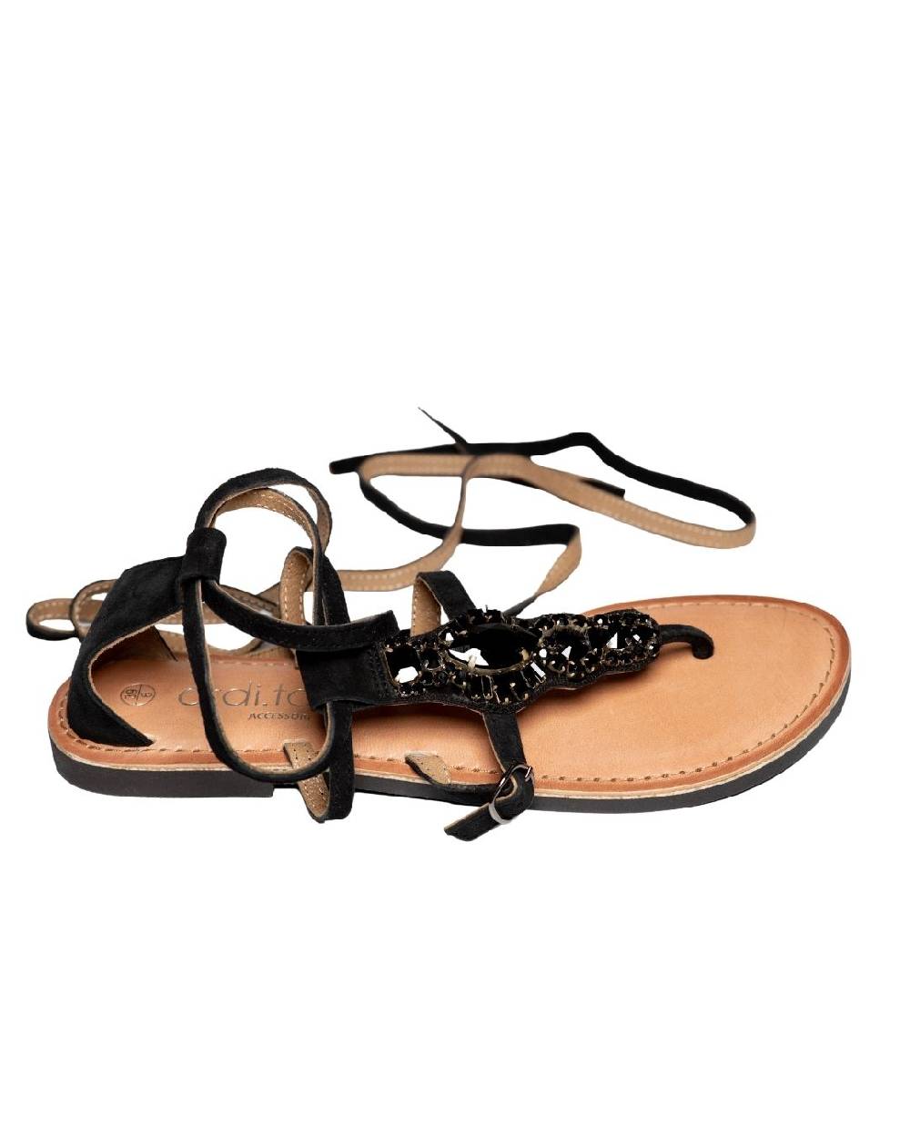 Ordi.to Accessori RODI - infradito camoscio gioiello Hotsell