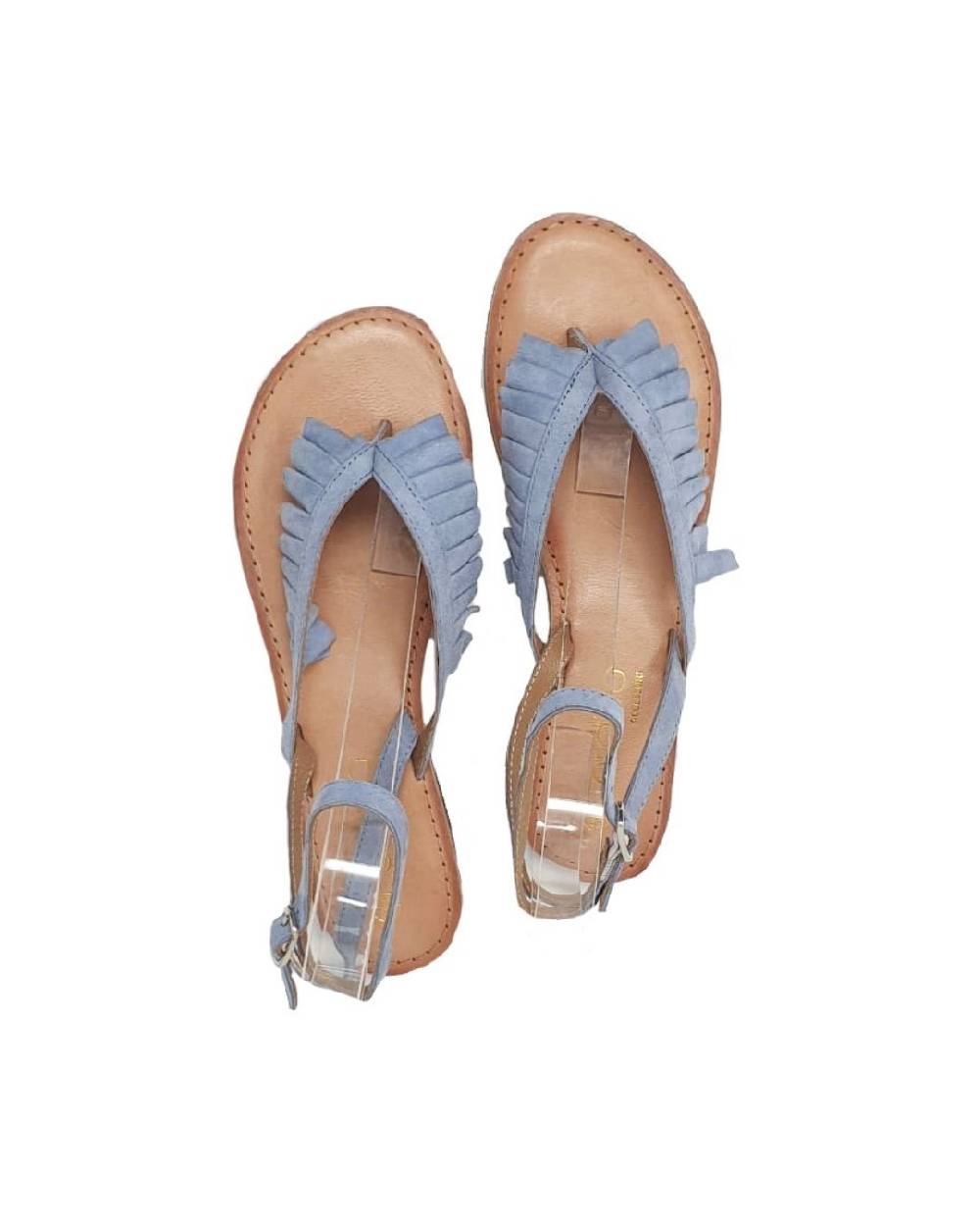 Ordi.to Accessori TENERIFE- infradito pelle plisse' Saldi Di Fabbrica