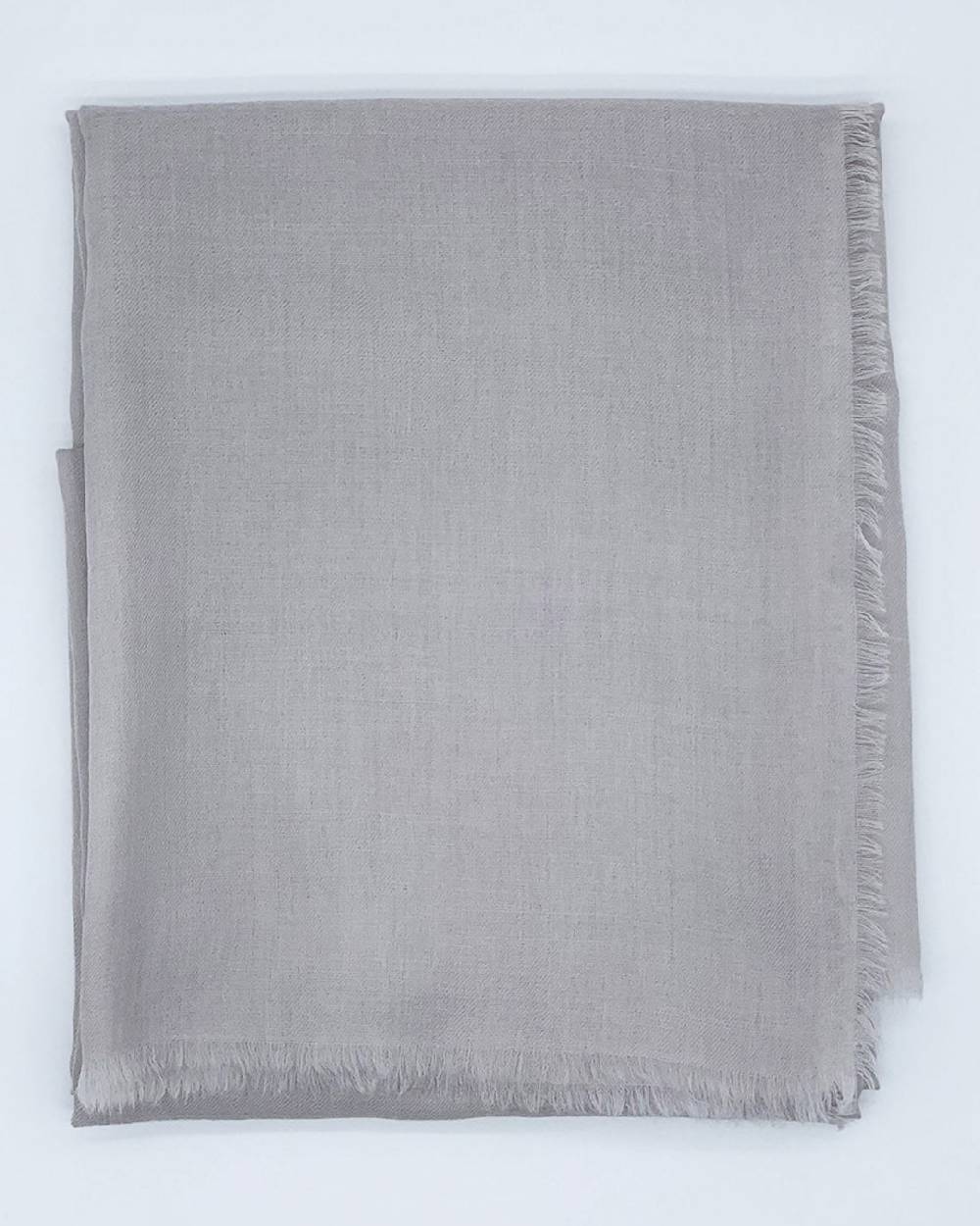 Ordi.to Accessori EARTH GRIGIO PERLA - Sciarpa tinta unita Lana Promozione Limitata