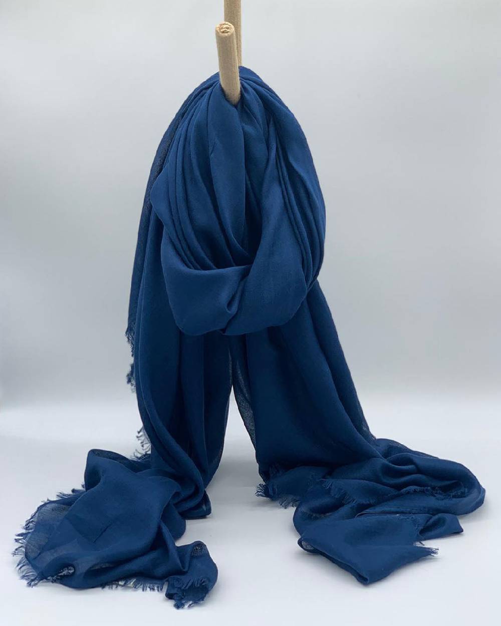 Ordi.to Accessori CAMILLA BLU - Sciarpa tinta unita Modal e Cashmere Sottocosto