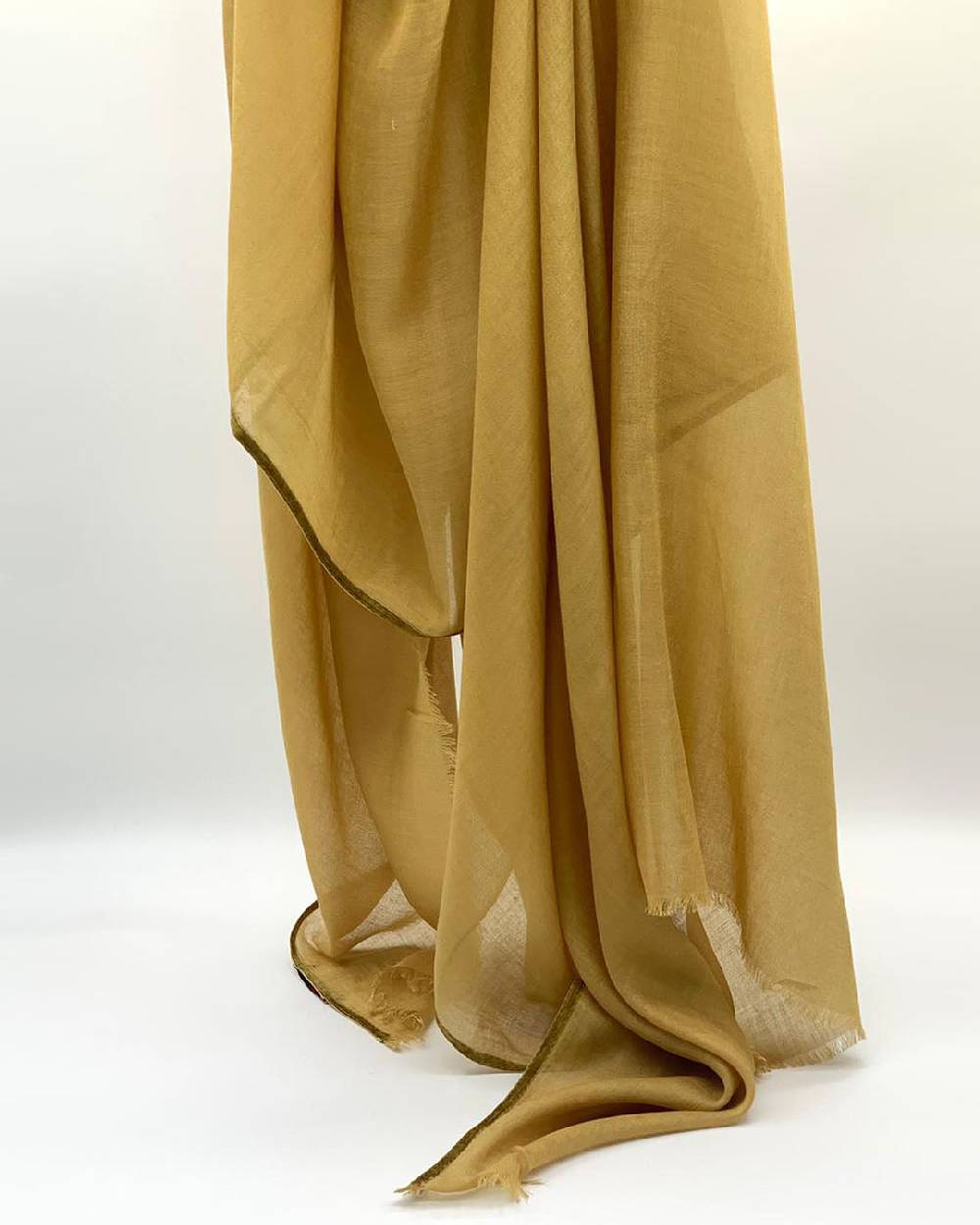 Ordi.to Accessori CAMILLA OLIO - Sciarpa tinta unita Modal e Cashmere Economico