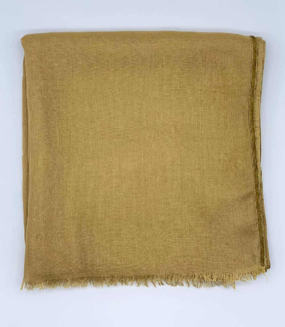 Ordi.to Accessori CAMILLA OLIO - Sciarpa tinta unita Modal e Cashmere Economico