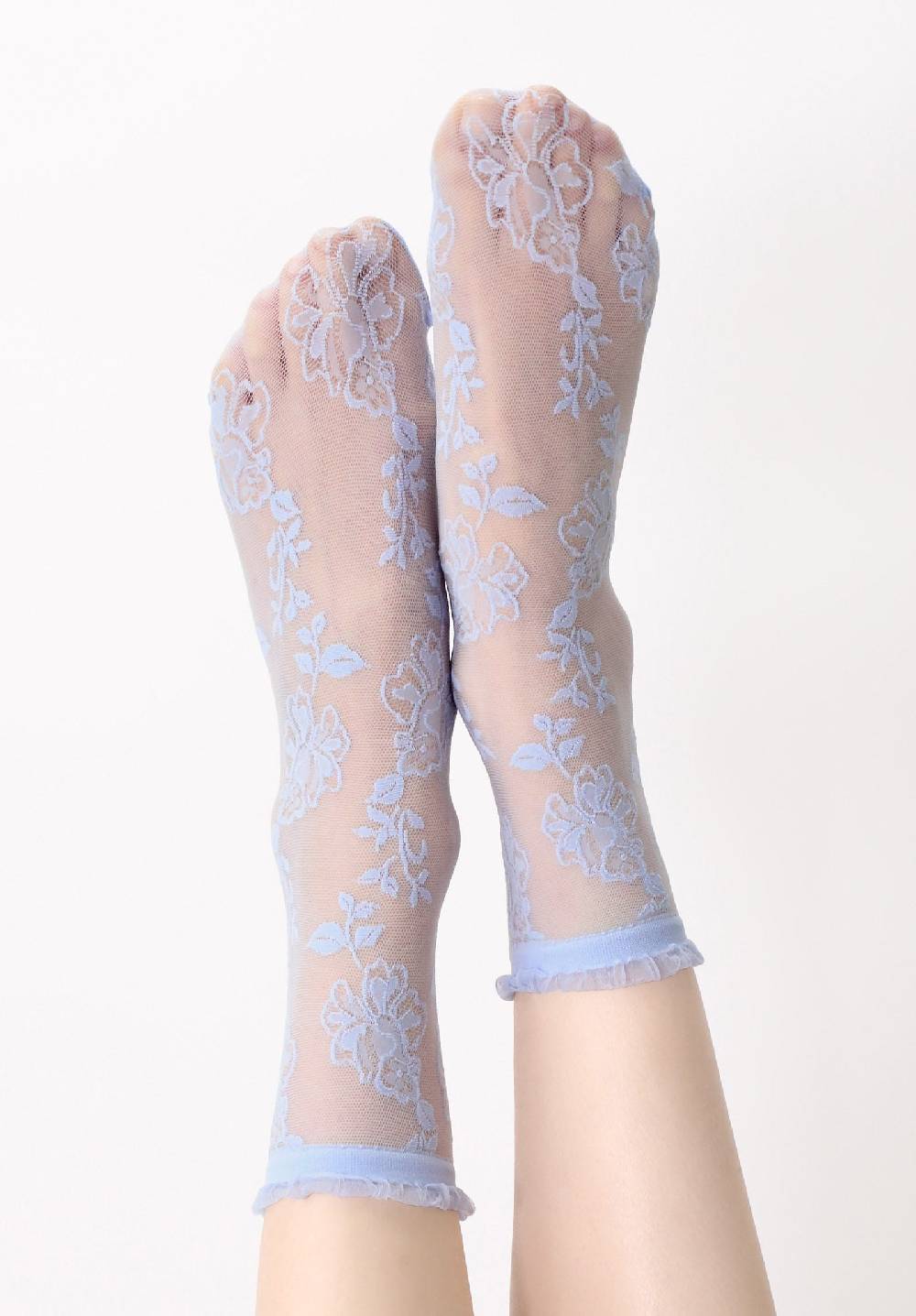 Oroblù Calzino Velato Pizzo Floreale Trim Sconto