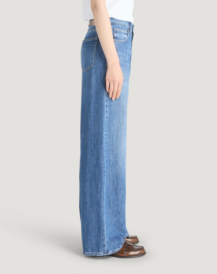 Pantaloni Torino Jeans Miley in denim di cotone Qualità Garantita