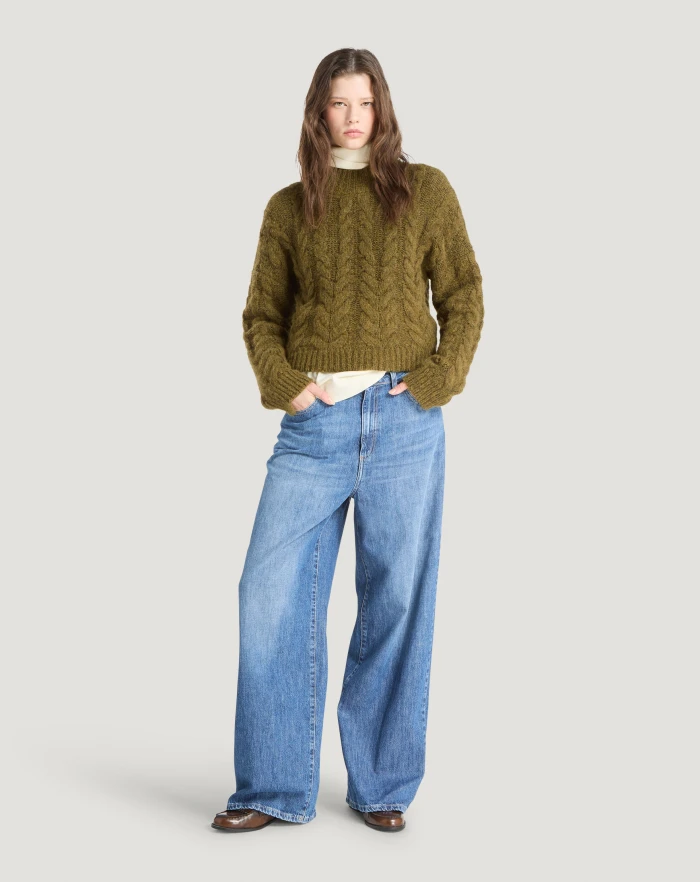Pantaloni Torino Jeans Miley in denim di cotone Qualità Garantita