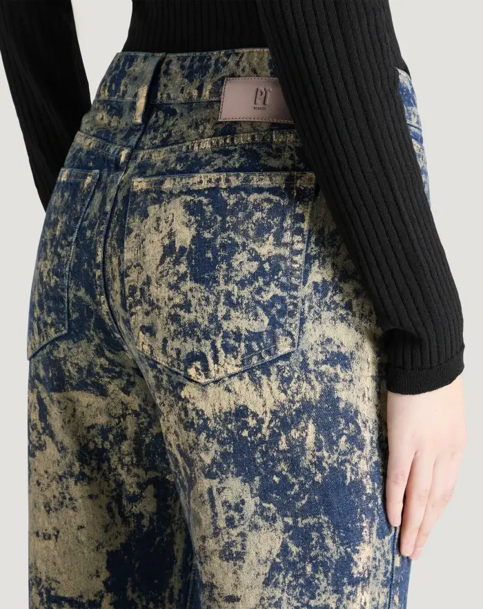 Pantaloni Torino Jeans Alanis in denim di cotone Negozi Online