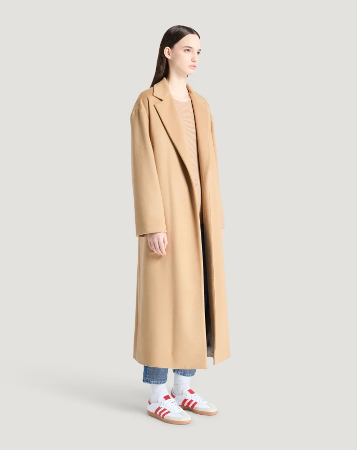 Pantaloni Torino Cappotto in drap di lana e cachemire Offerta Anniversario