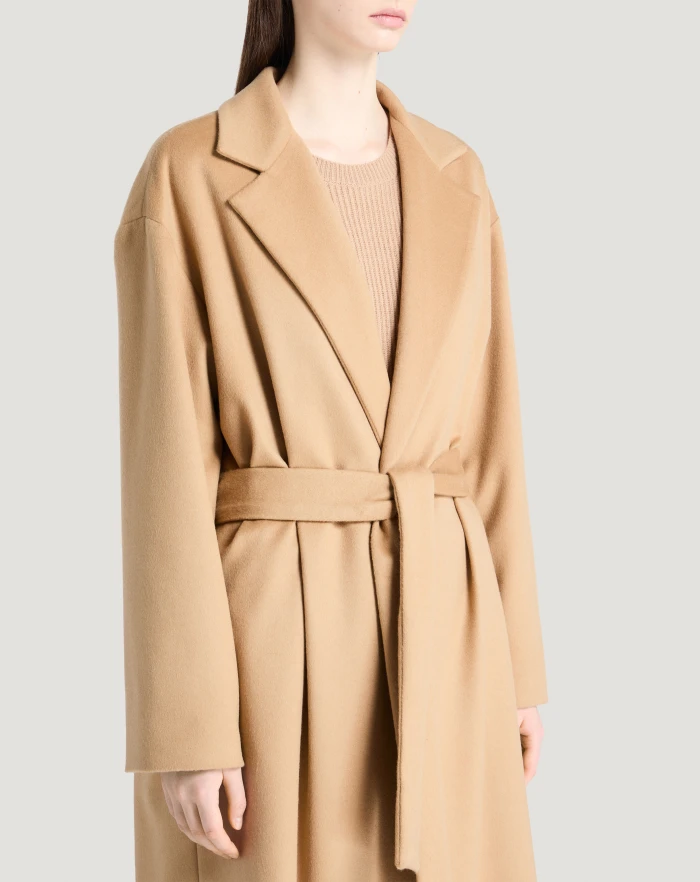 Pantaloni Torino Cappotto in drap di lana e cachemire Offerta Anniversario