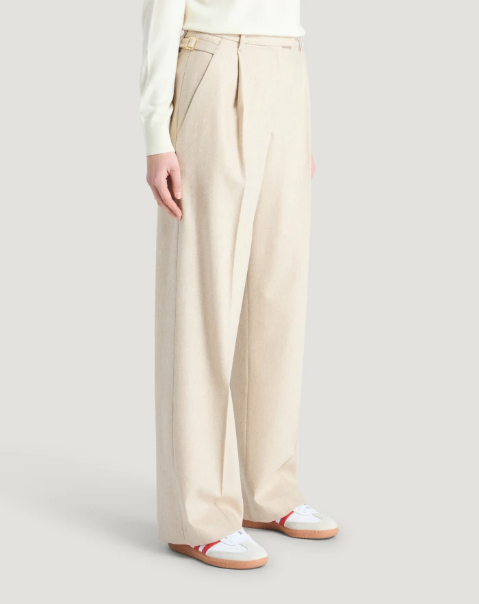 Pantaloni Torino Pantaloni Isabel in flanella Shopping Online