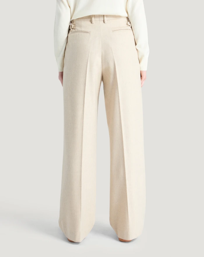 Pantaloni Torino Pantaloni Isabel in flanella Shopping Online