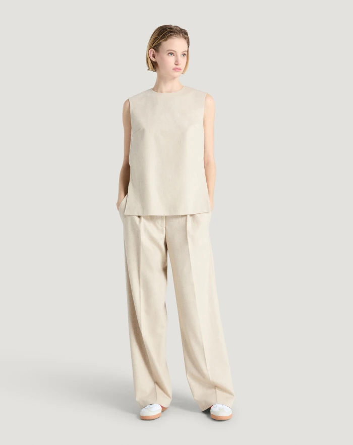 Pantaloni Torino Pantaloni Isabel in flanella Shopping Online