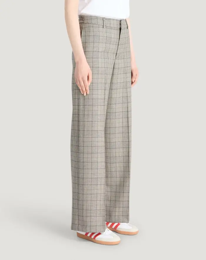 Pantaloni Torino Pantaloni Lorenza in lana check Online