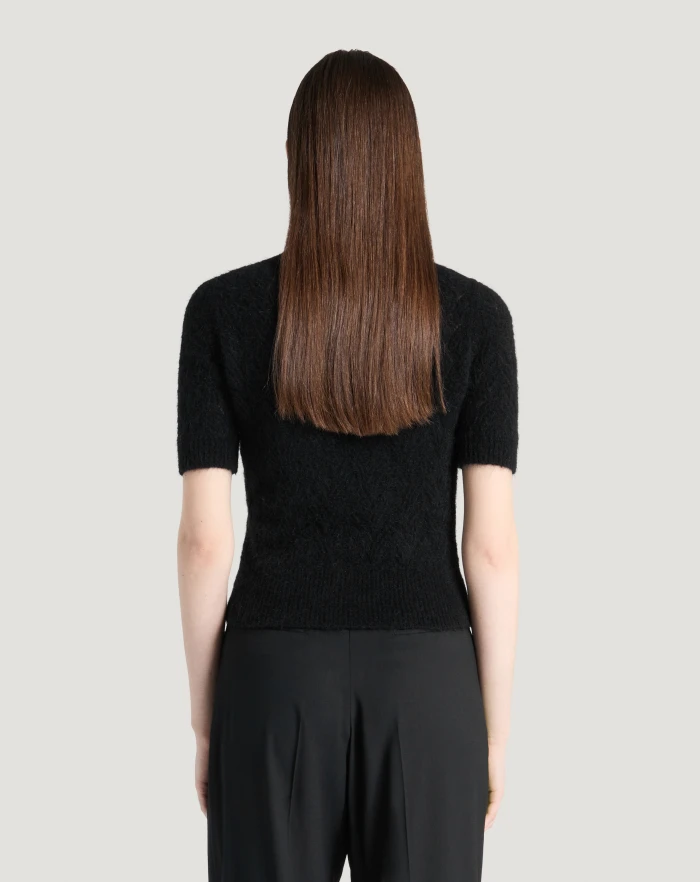 Pantaloni Torino Maglia in mohair e lana Outlet