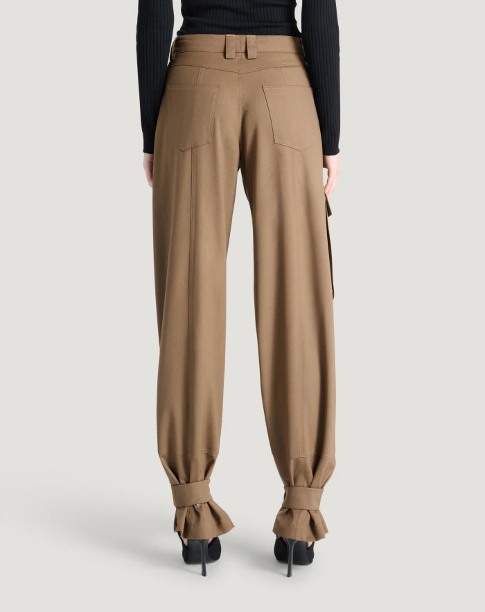 Pantaloni Torino Pantaloni Giselle in tecno lana Vendita Calda