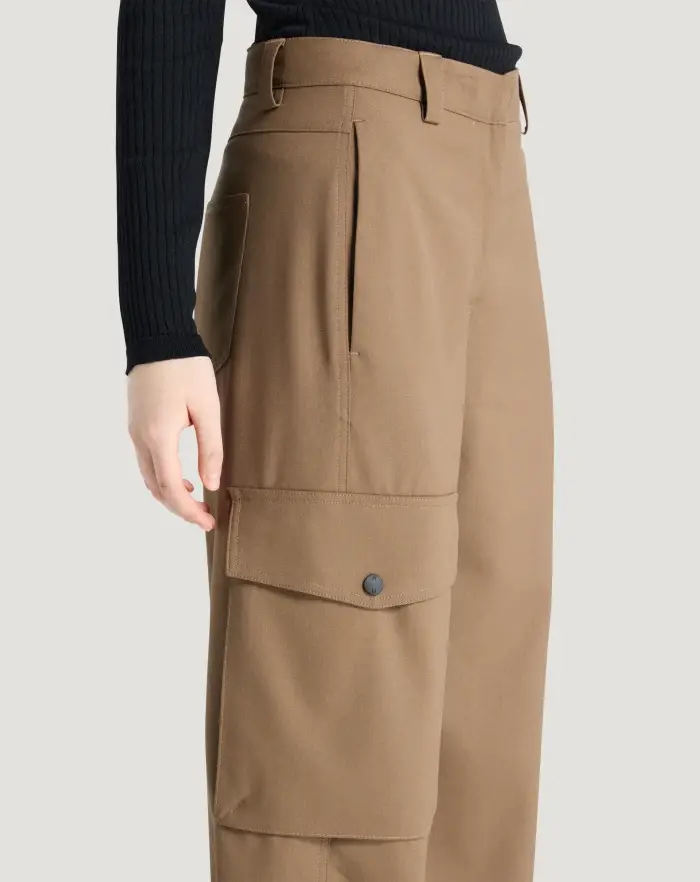 Pantaloni Torino Pantaloni Giselle in tecno lana Vendita Calda