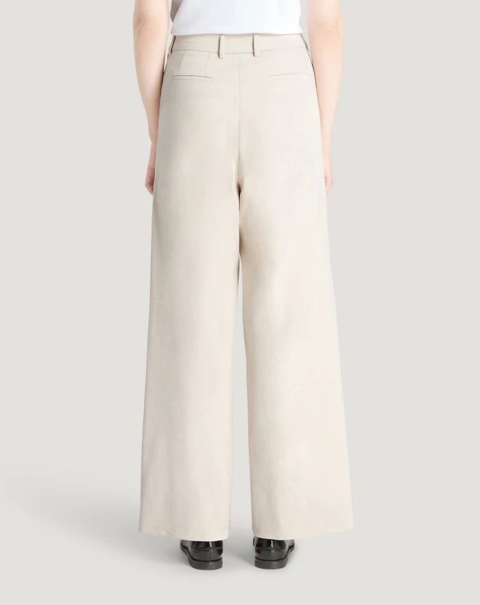 Pantaloni Torino Pantaloni Frankie in twill Saldi Di Fabbrica