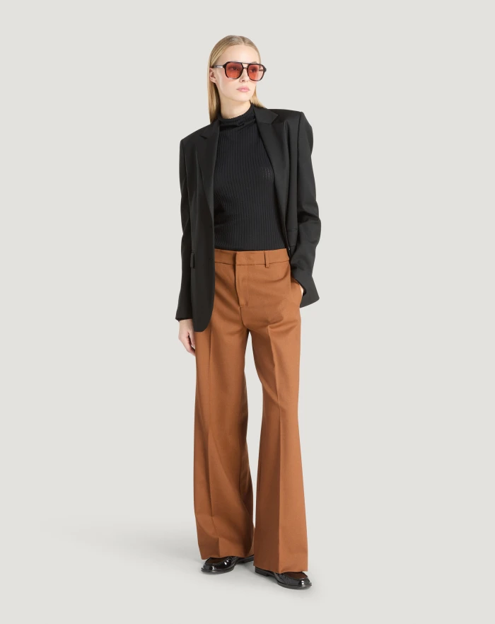 Pantaloni Torino Pantaloni Lorenza in lana stretch I Più Venduti