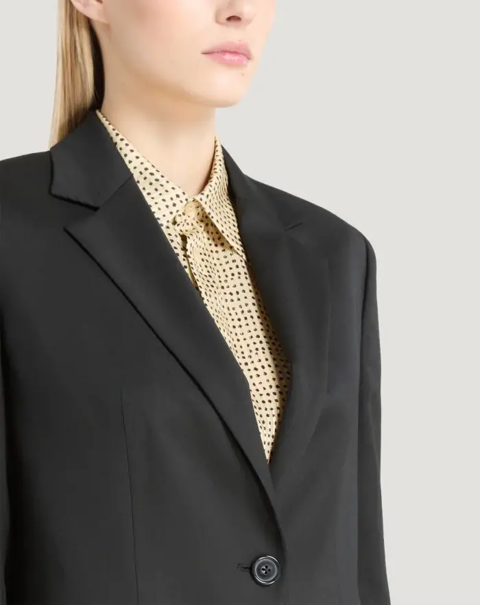 Pantaloni Torino Blazer in twill di lana fluida Vendite Flash