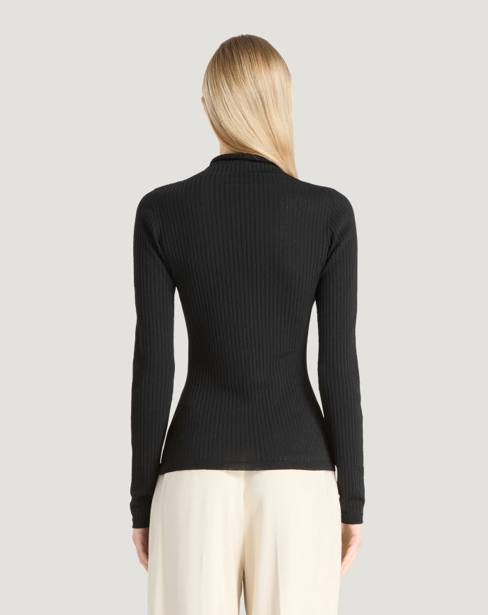 Pantaloni Torino Maglia dolcevita in viscosa Moda