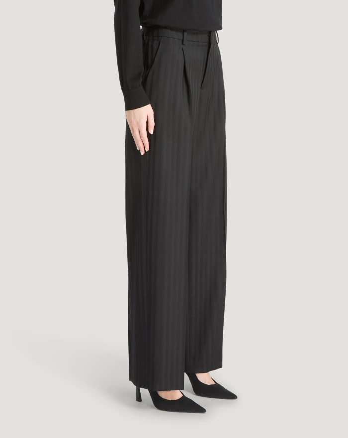 Pantaloni Torino Pantaloni Lola in lana Spedizione Gratuita