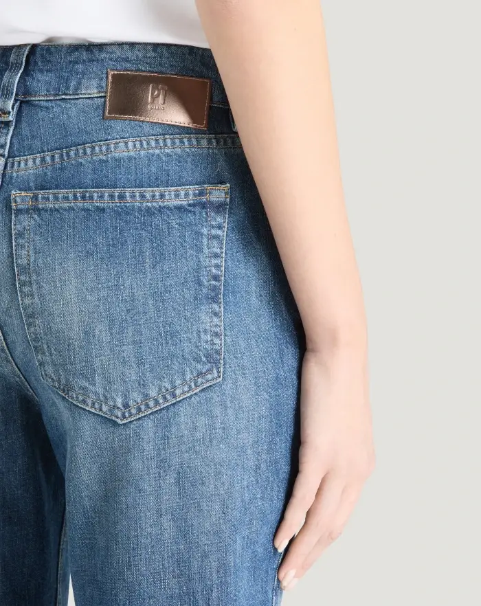 Pantaloni Torino Jeans Alanis in denim di cotone Negozi Online
