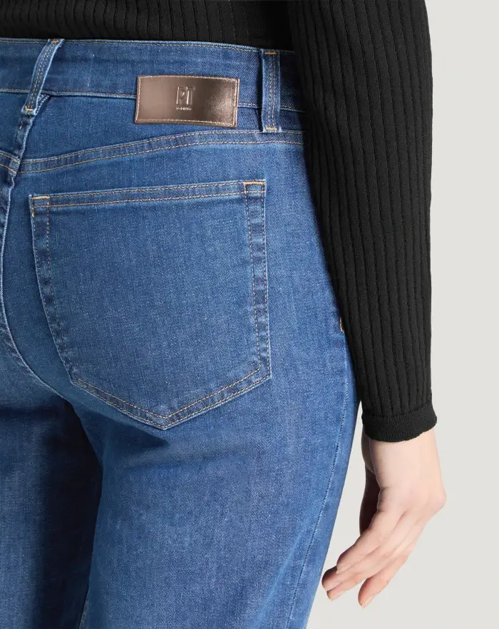 Pantaloni Torino Jeans Alanis in stretch indigo batavia Acquista Ora
