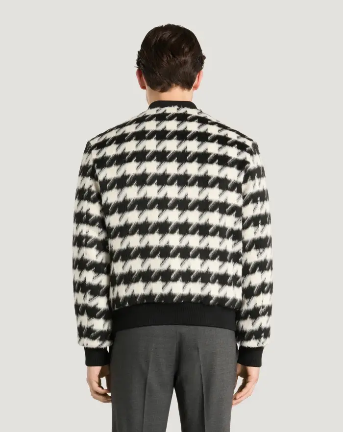 Pantaloni Torino Bomber in velour pied-de-poule Shopping Online
