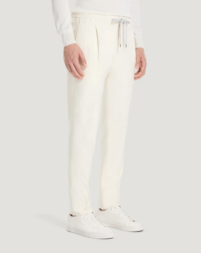Pantaloni Torino Pantaloni Soft in flanella Sottocosto